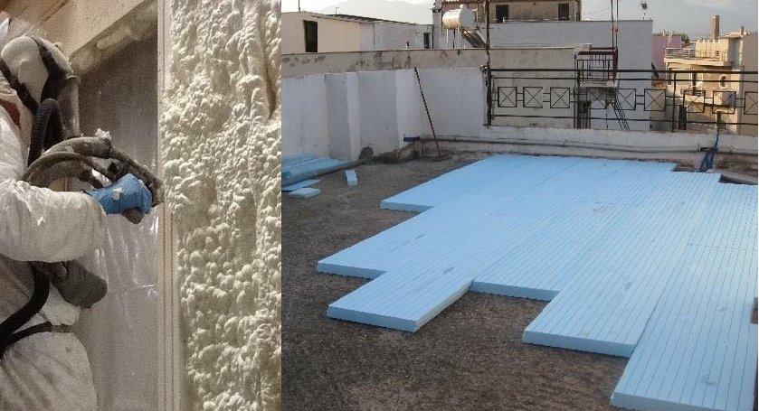 أعمال العزل الحراري
